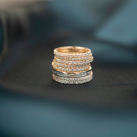 14k Diamond Eternity Ring | .75 CTW