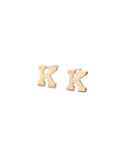 Gold Filled Alphabet Stud (Single)