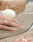 14k Gold Little Dome Ring