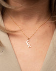 Gold Luv Charm Necklace