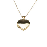 14k Heart Locket Necklace