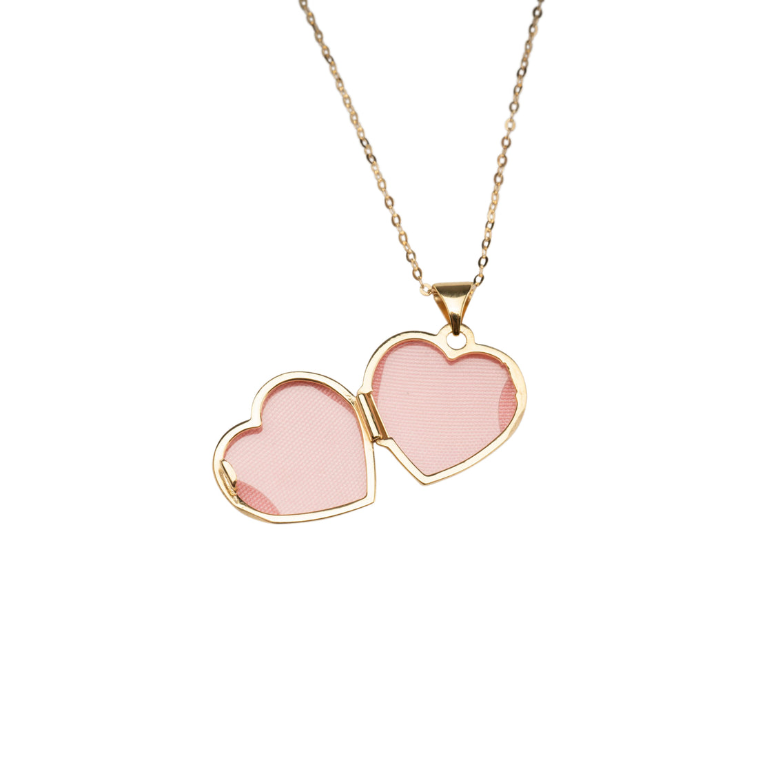 14k Heart Locket Necklace