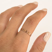 Rose Gold Stackable Ring