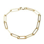 Gold Rectangle Bracelet XL