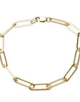 Gold Rectangle Bracelet XL