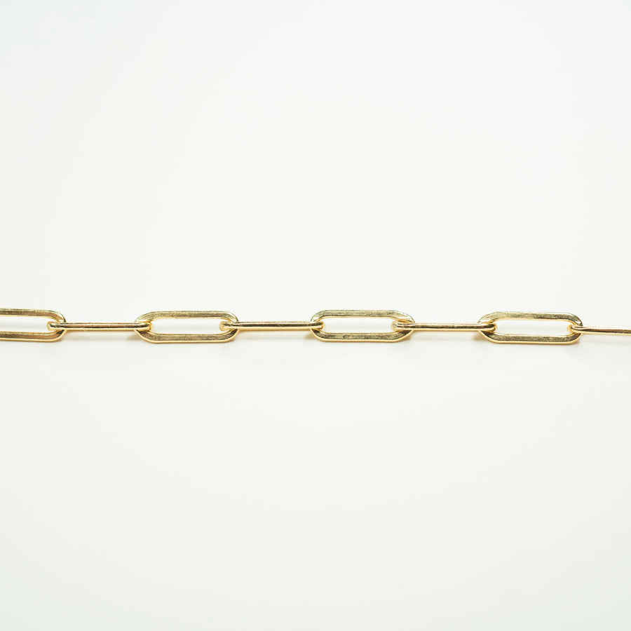 Gold Rectangle XL Necklace