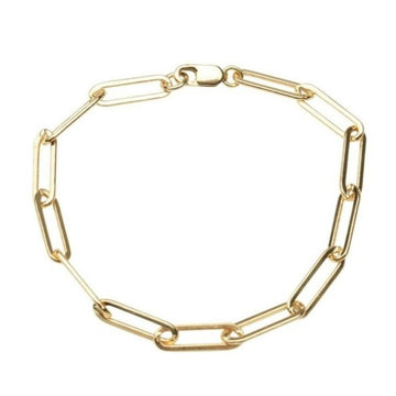 Gold Rectangle Bracelet XL