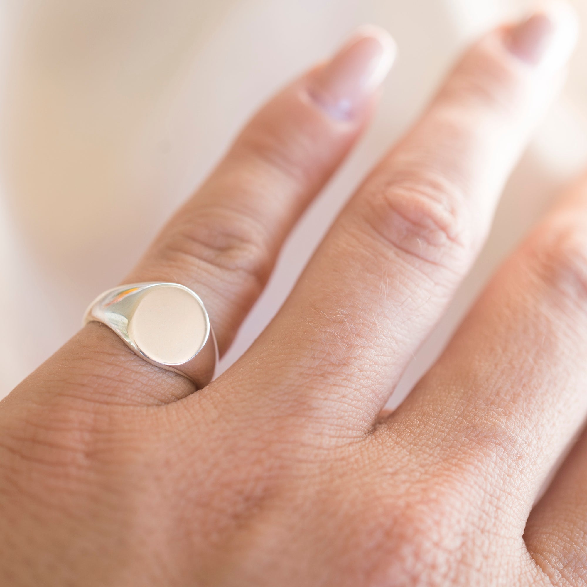 Silver Signet Ring