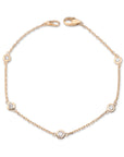 14k Diamond Yard Bracelet .31 CTW