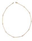 14k Diamond Yard Necklace .33 CTW