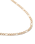 Gold Thick Figaro Necklace