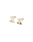 14k Gold Alphabet Studs