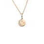 Diamond Crescent Moon Necklace.10 CTW - 16’’ Chain + Pendant