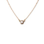 Diamond Bezel Necklace