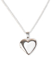 Silver Heart Locket