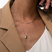 14k Gold Figaro Necklace