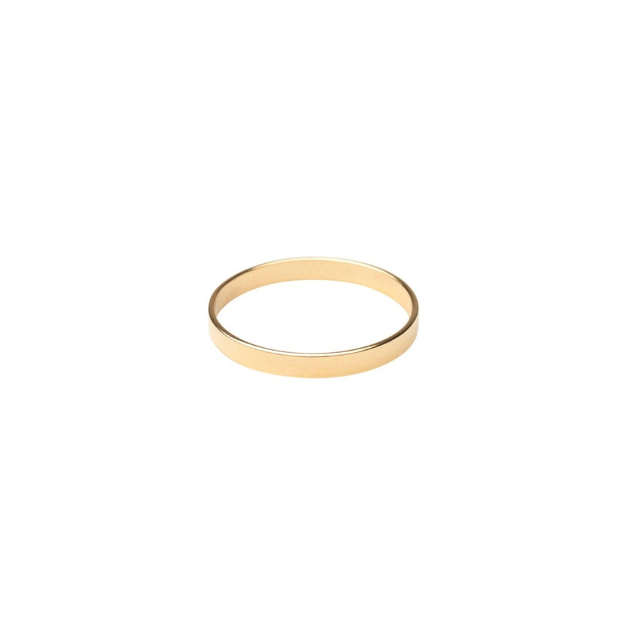 Gold Flat Ring | 2.25mm