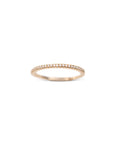 14k Half Eternity Diamond Band