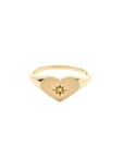 Diamond Heart Signet Ring - 3 - Fine Jewelry