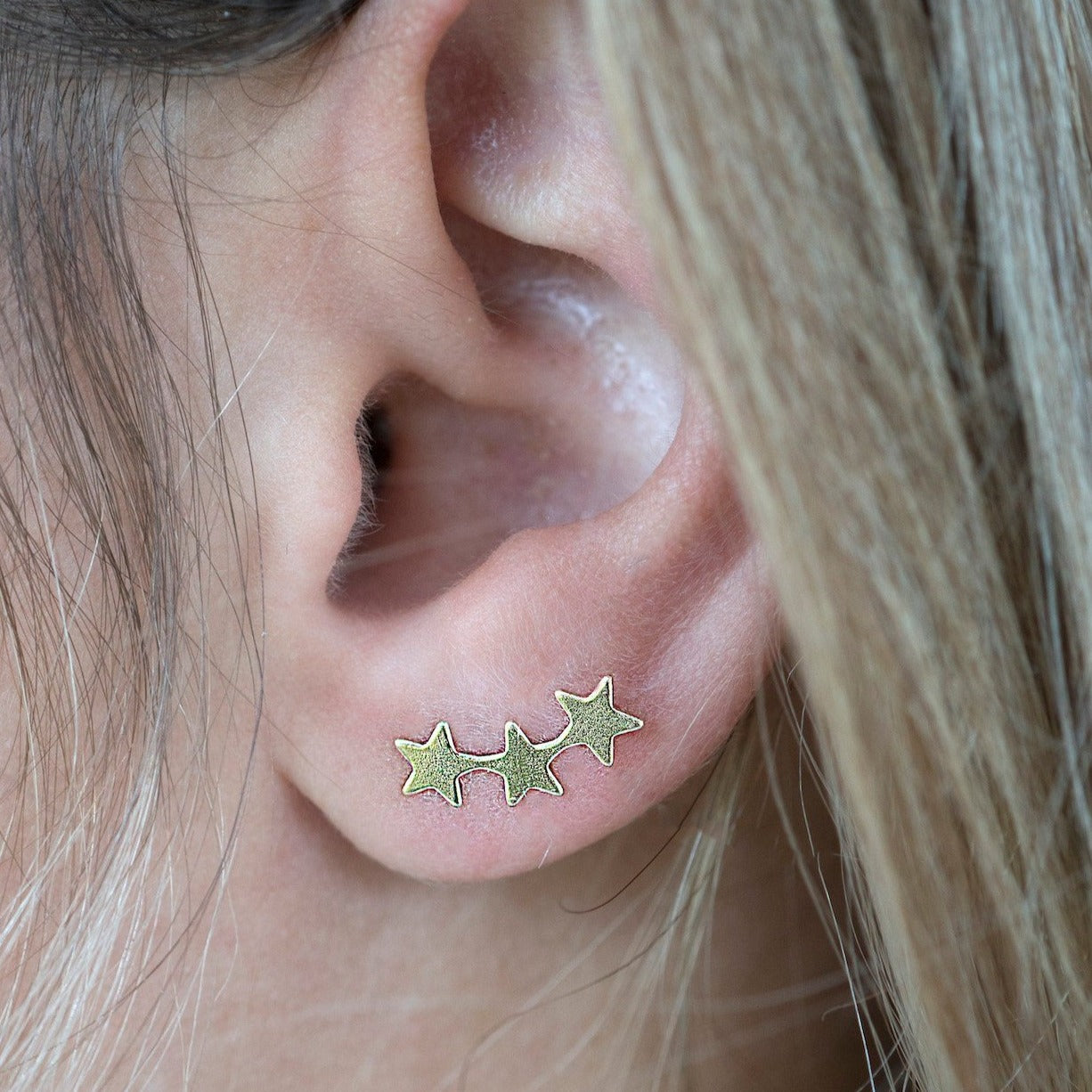 Gold Star Earrings, Gold Filled Studs ,Cute Gold Studs, Gold Filled Studs, Earrings, 14k Gold Studs, Star Earrings, Celestial Earrings