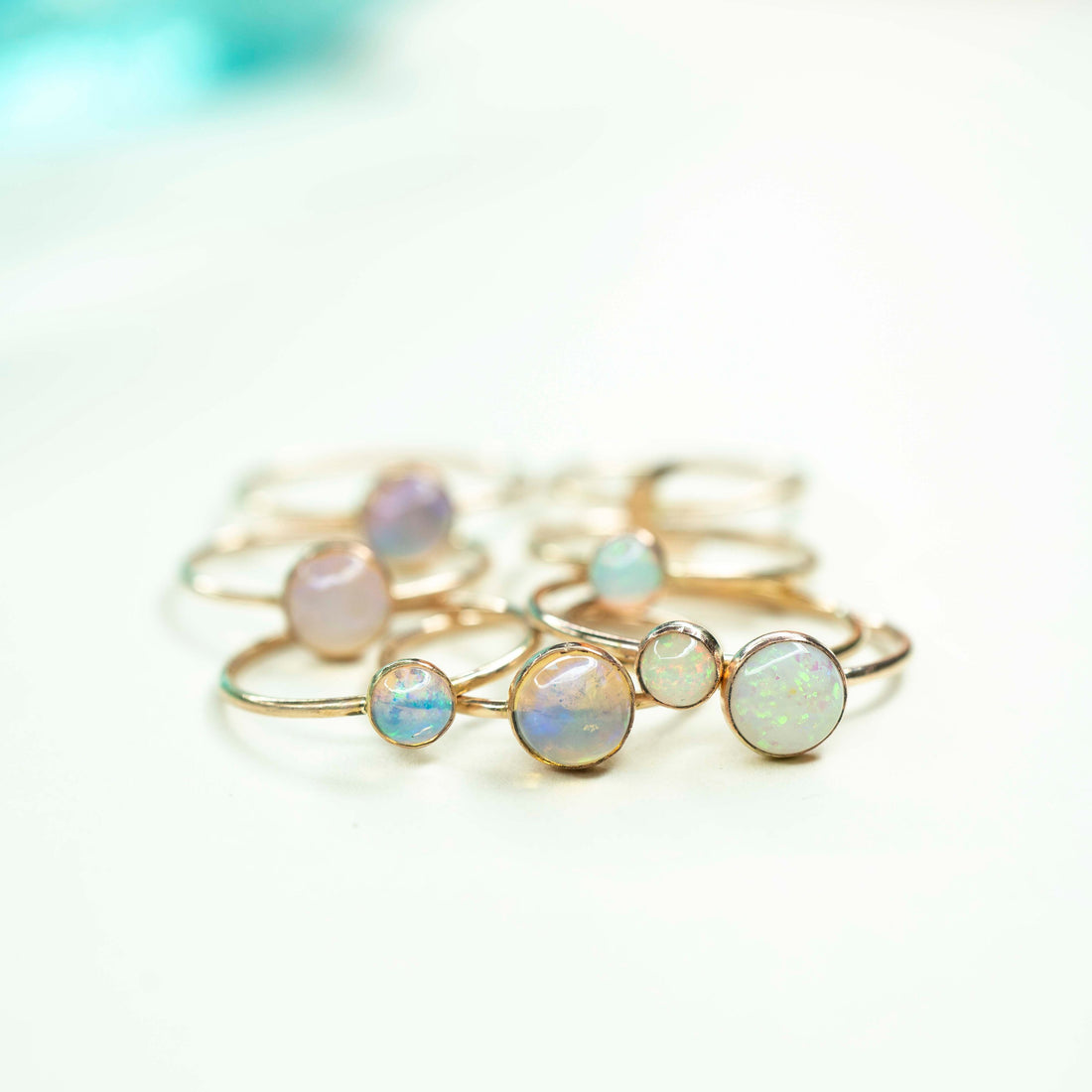 Gold Opal Ring, Gold filled Opal Ring, Natural Opal Ring, Opal Ring, 14k Gold Opal Ring, Handmade Opal Ring, Dainty Opal Ring