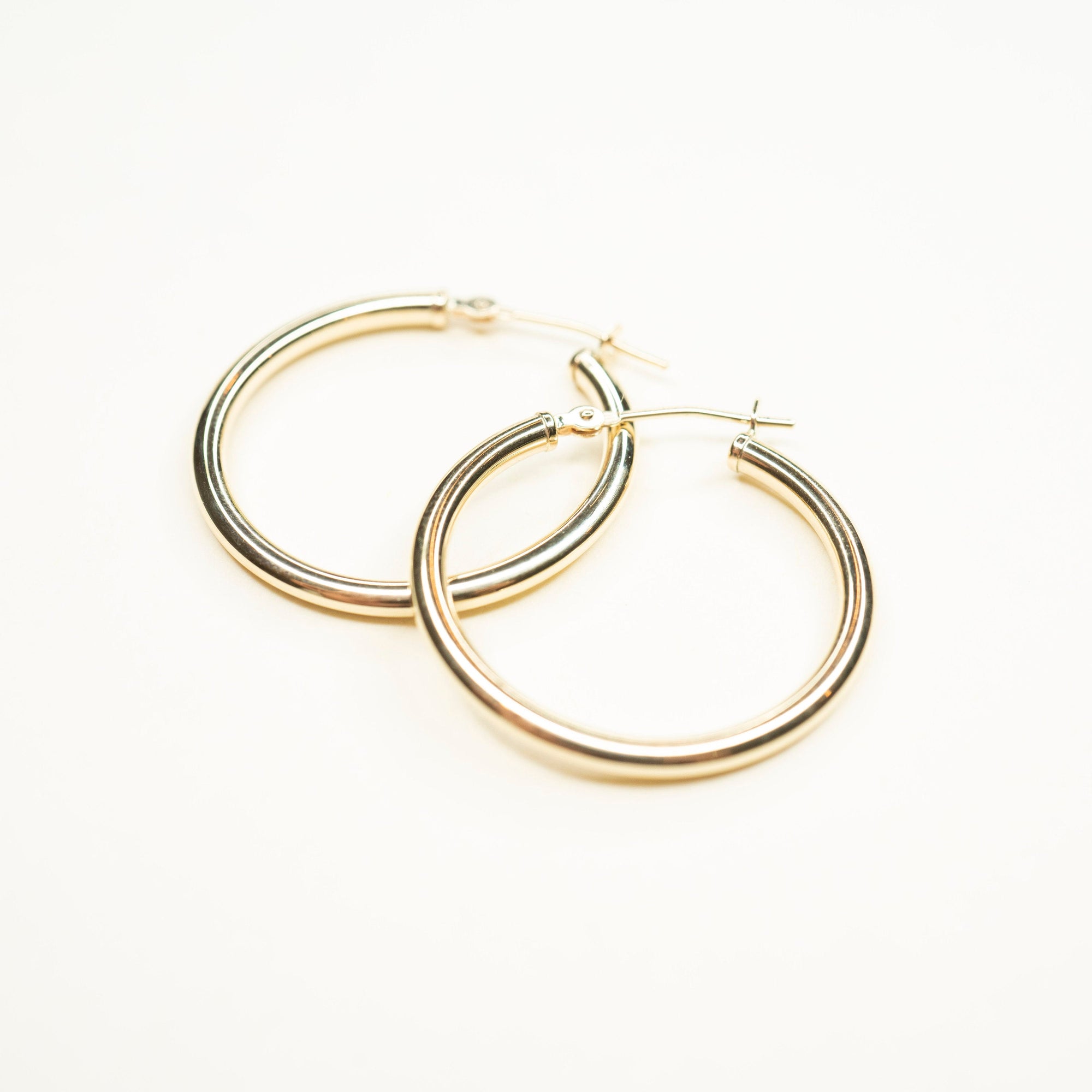 Clasp Hoops - Fine Jewelry