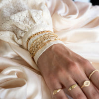 Gold Figaro Bracelet, 14k Gold Bracelet, Simple Gold Bracelet, Chain and Link Bracelet, Chain Bracelet, Gift for Her, Rectangle Bracelet