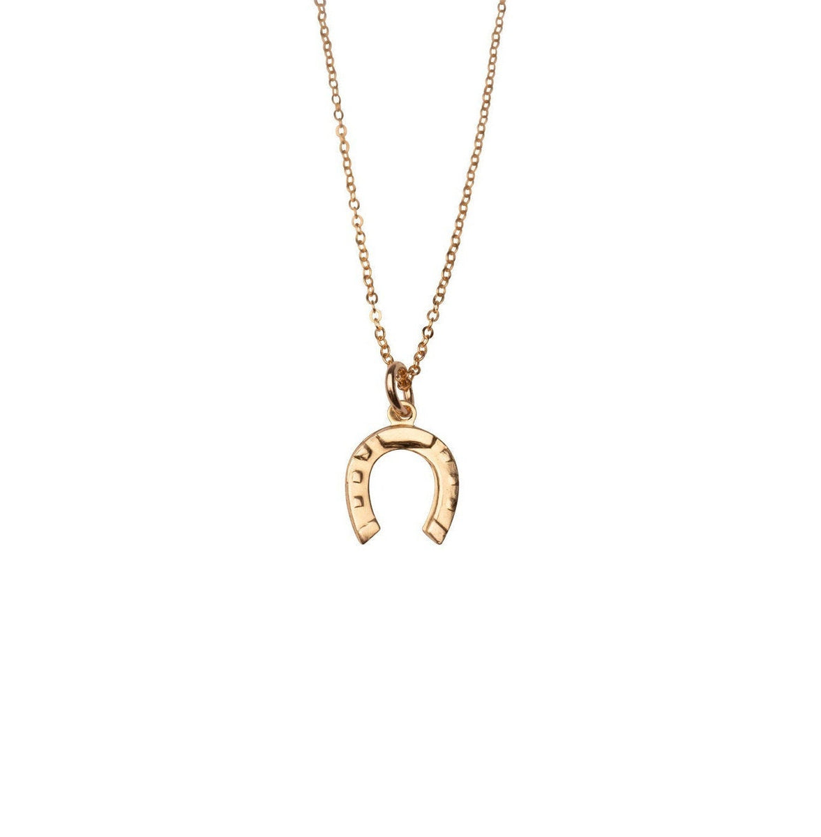 Gold Horseshoe Necklace – RG