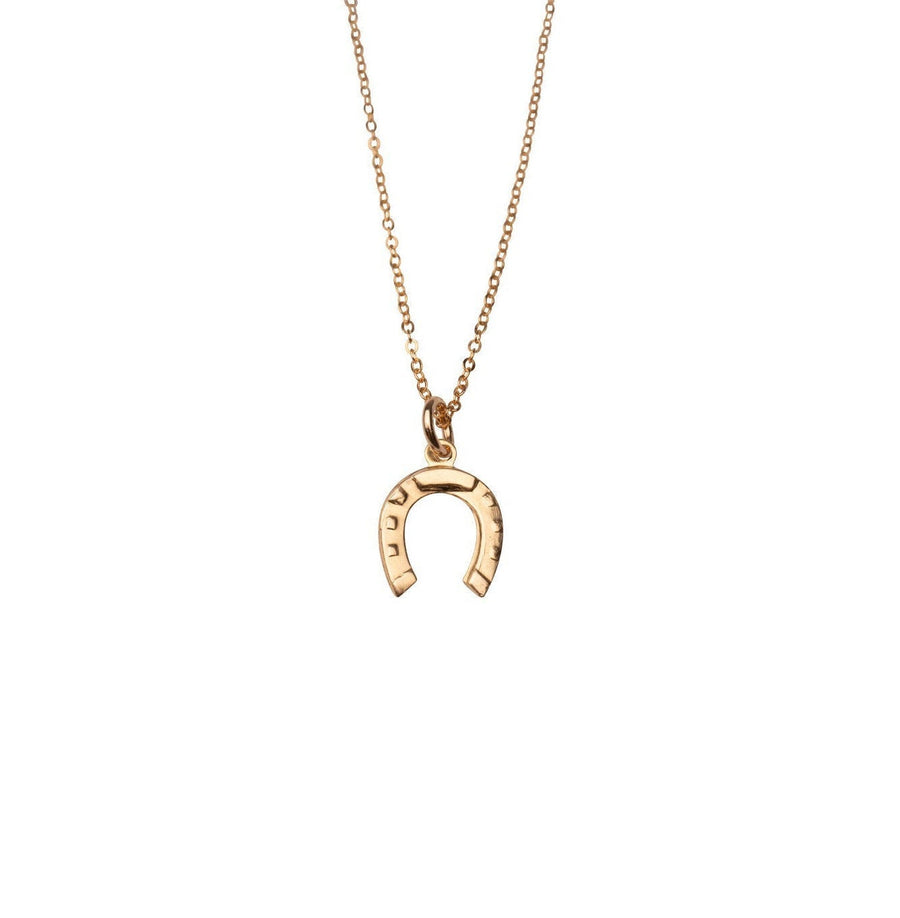Gold Horseshoe Necklace – RG