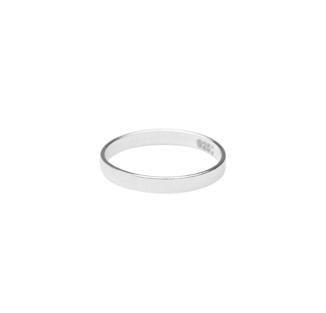 Silver Flat Ring | 2.5mm