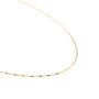 Gold Dapped Bar Necklace