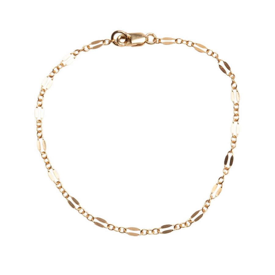Gold Lilac Bracelet