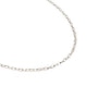 Silver Rollo Necklace