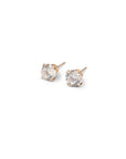 Gold Large Crystal Studs