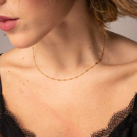 Gold Lilac Necklace