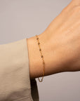 Gold Lilac Bracelet