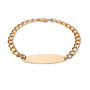 Gold Neptune ID Bracelet