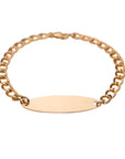 Gold Neptune ID Bracelet