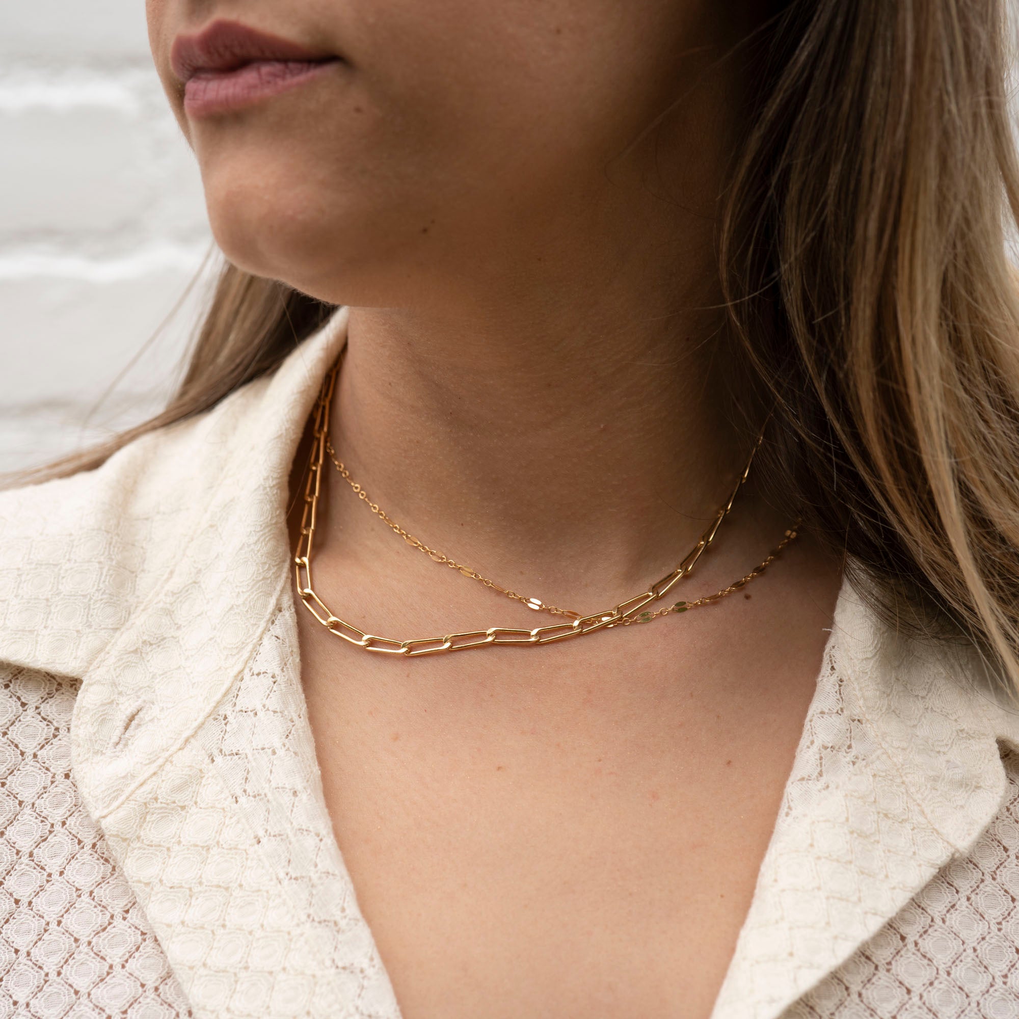 Gold Orbit Necklace