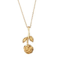 Gold Rose Necklace