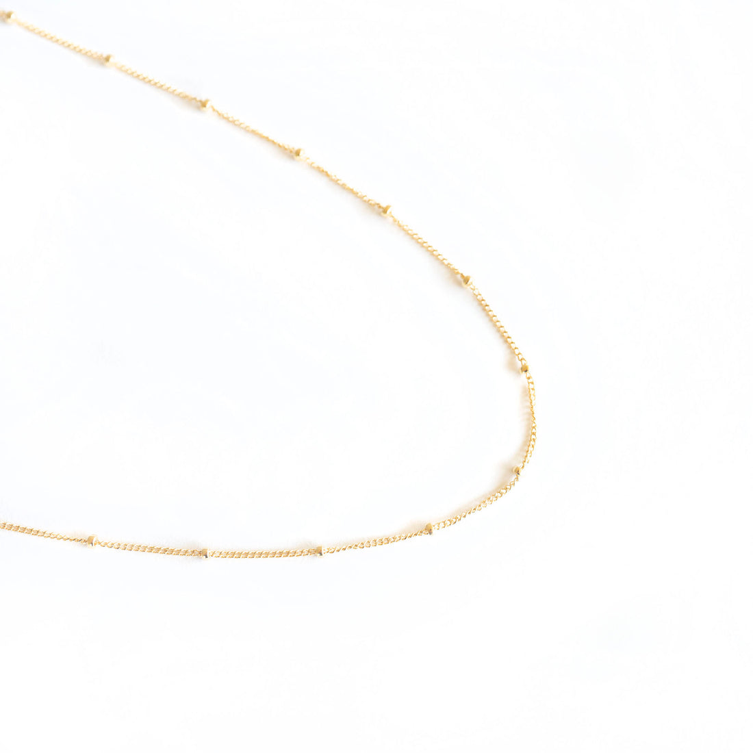 Gold Satellite Chain w/ 1.8mm Beads – Brianne and Co.
