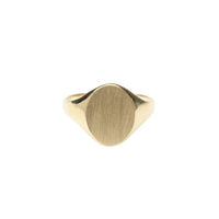 14k Gold Signet Ring