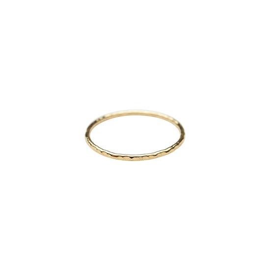 14k Gold Stackable Ring – RG