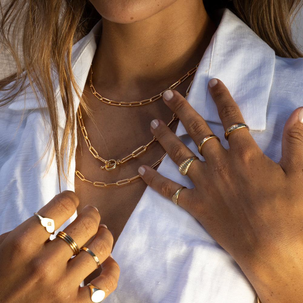 Gold Stella Necklace