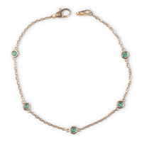 14k Emerald Yard Bracelet | .33 CTW
