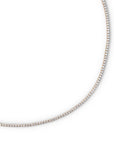 14k Diamond Tennis Necklace | 4 CTW